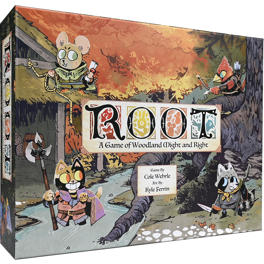 Root: A Game of Woodland Might and Right board game box