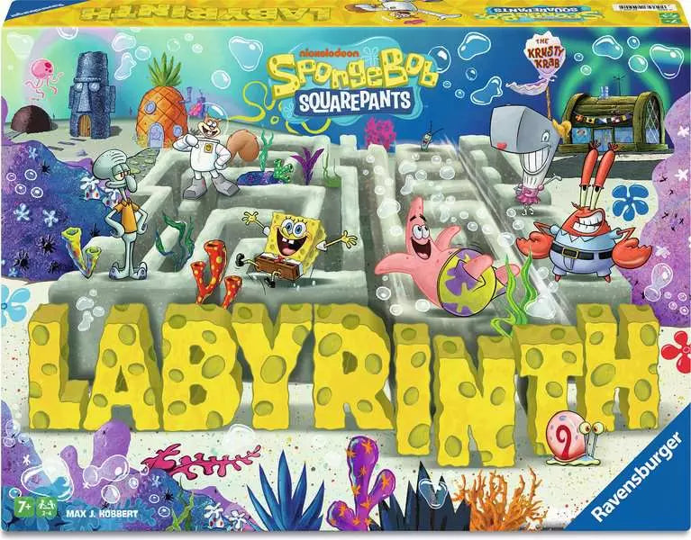 SpongeBob SquarePants Labyrinth box art