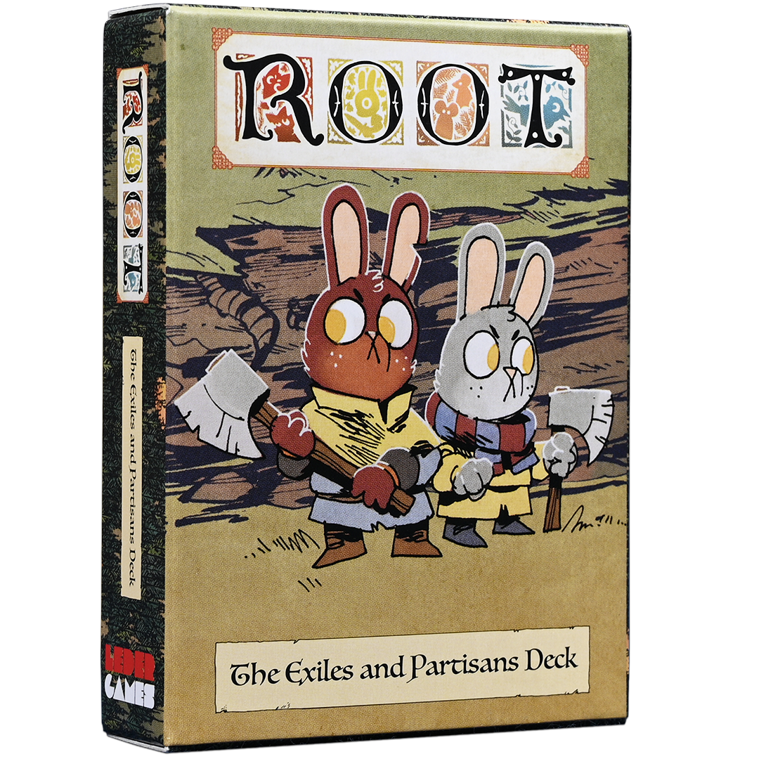 Root: The Exiles and Partisans Deck box cover