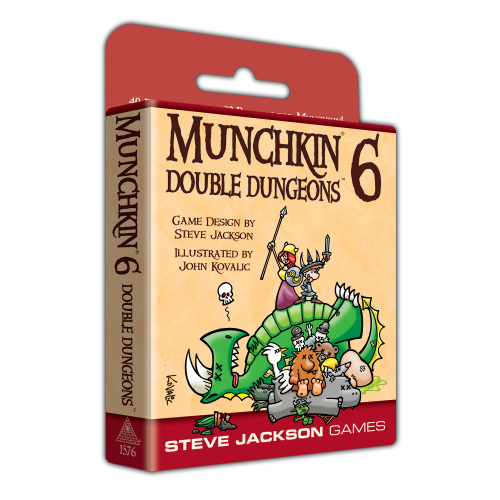 Munchkin 6: Double Dungeons box cover