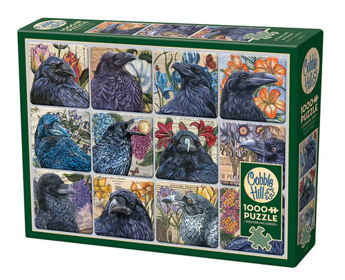 A Constable of Ravens 1000-piece puzzle box