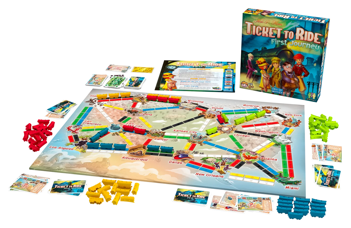 Ticket to Ride: First Journey box