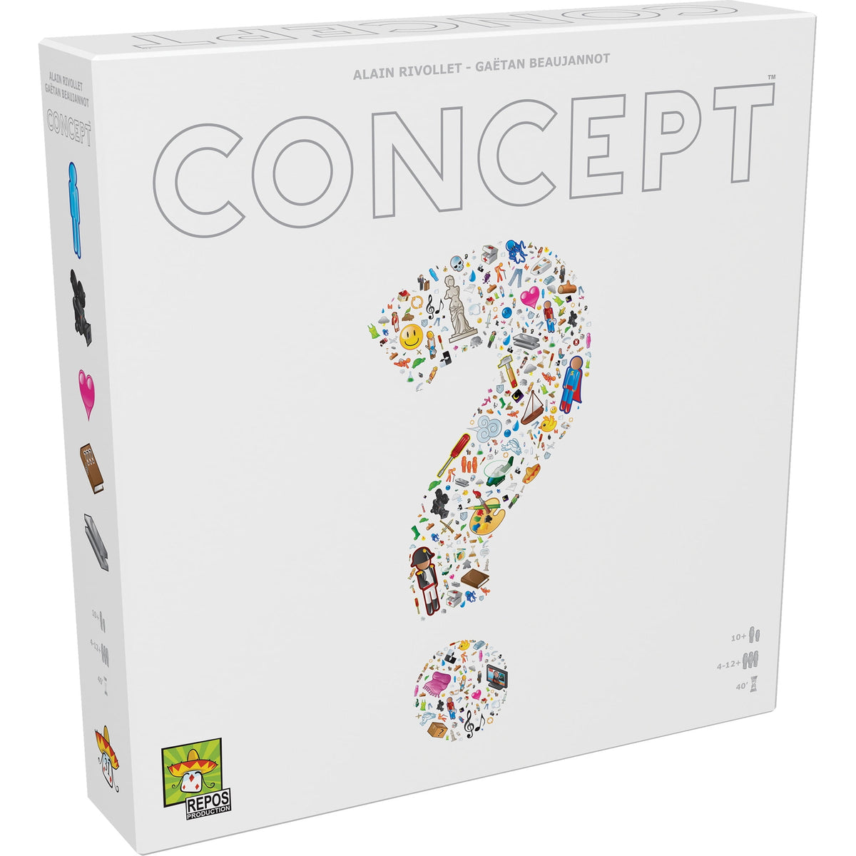 Concept board game cover
