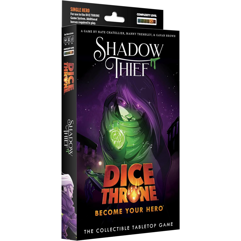 Dice Throne Hero Pack: Shadow Thief box
