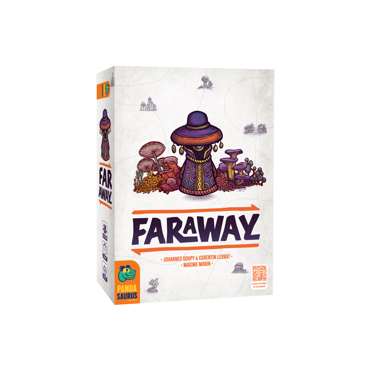 Faraway board game box art