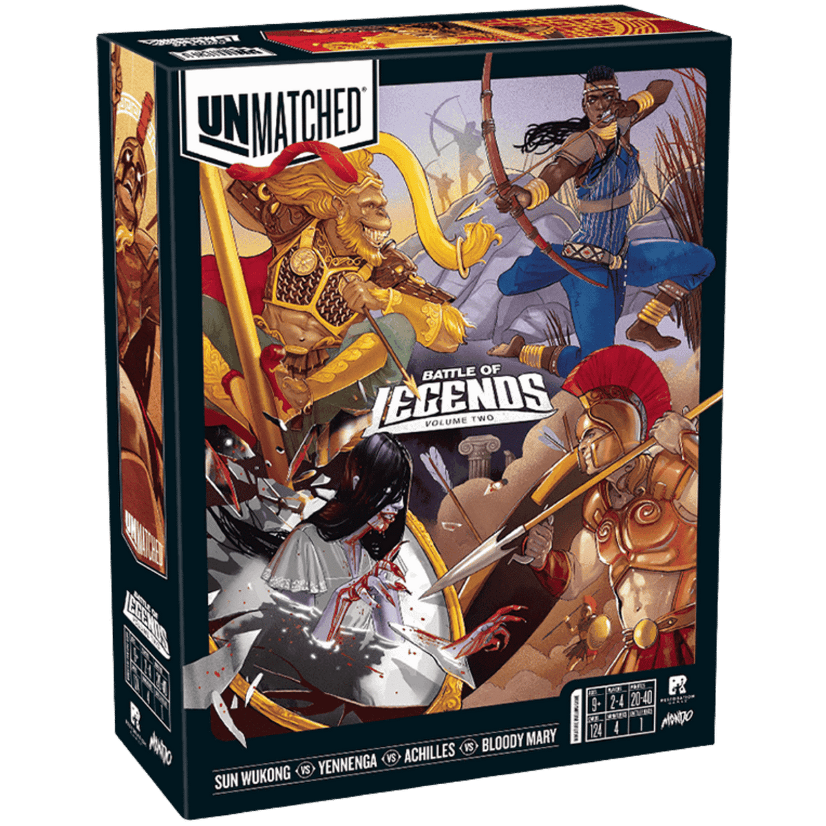 Unmatched: Battle of Legends Volume 2 box art