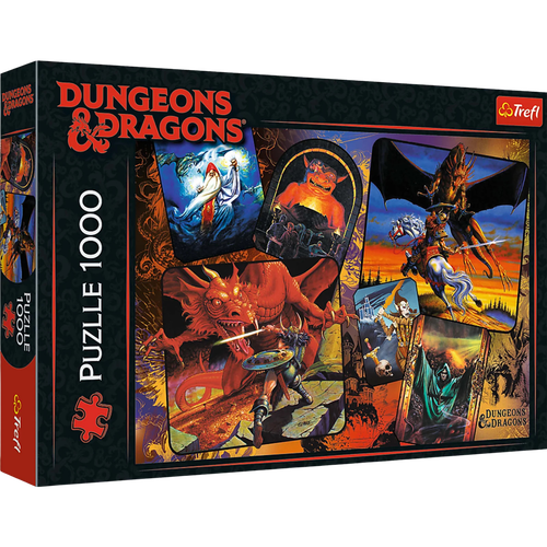 D&D: The Origins of D&D 1000-piece puzzle box art