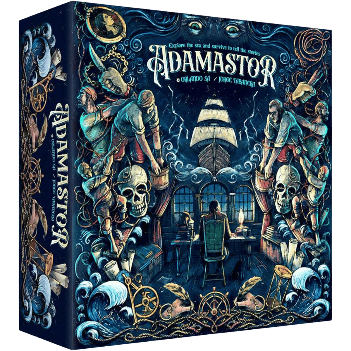 Adamastor board game box