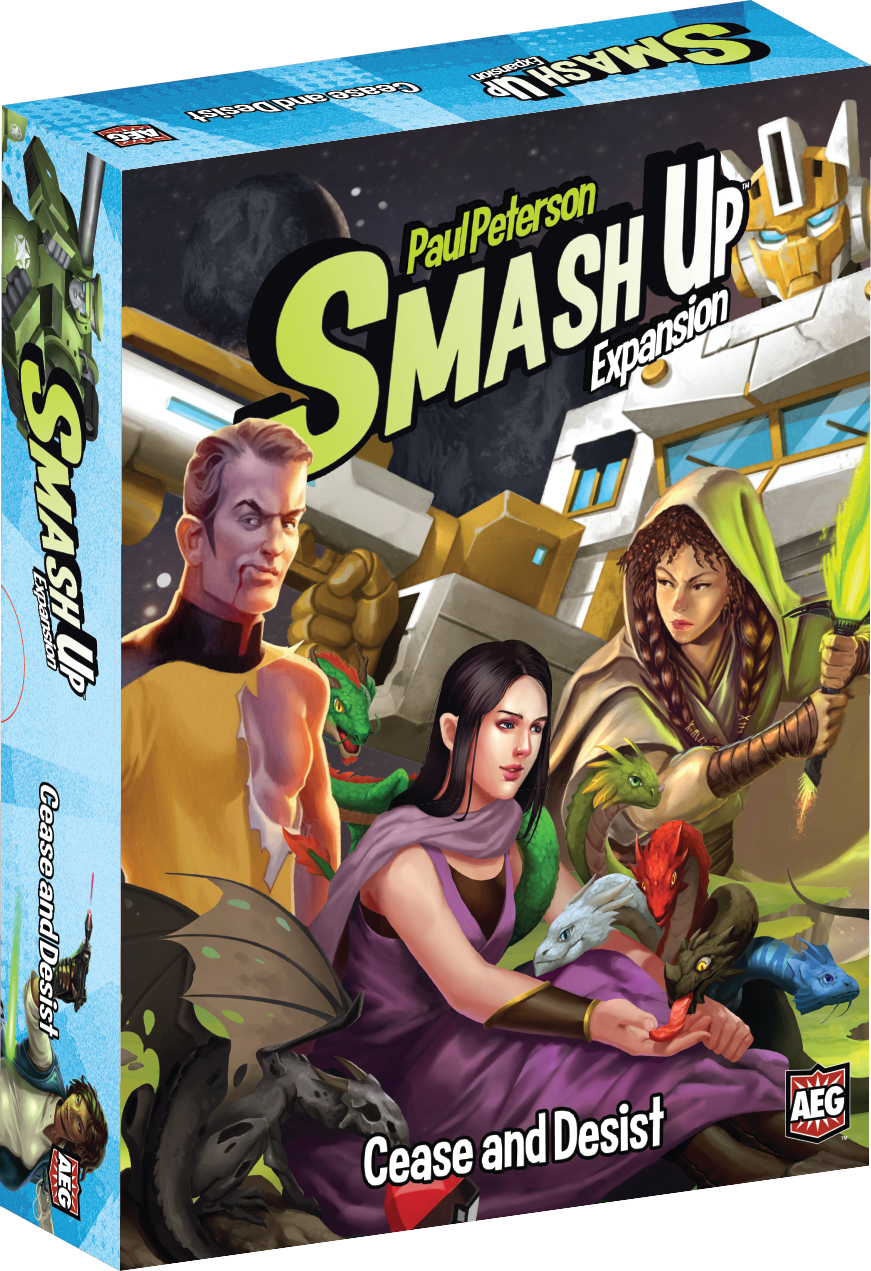 Smash Up: Cease and Desist Expansion box art