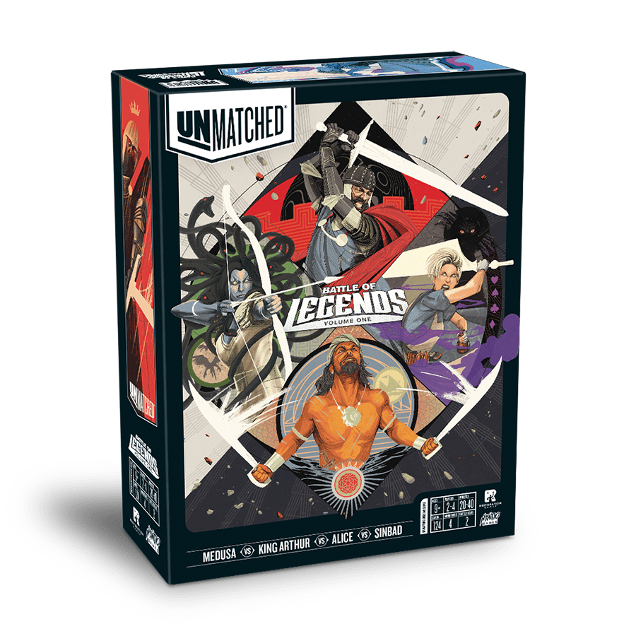 Unmatched: Battle of Legends, Vol 1 box art