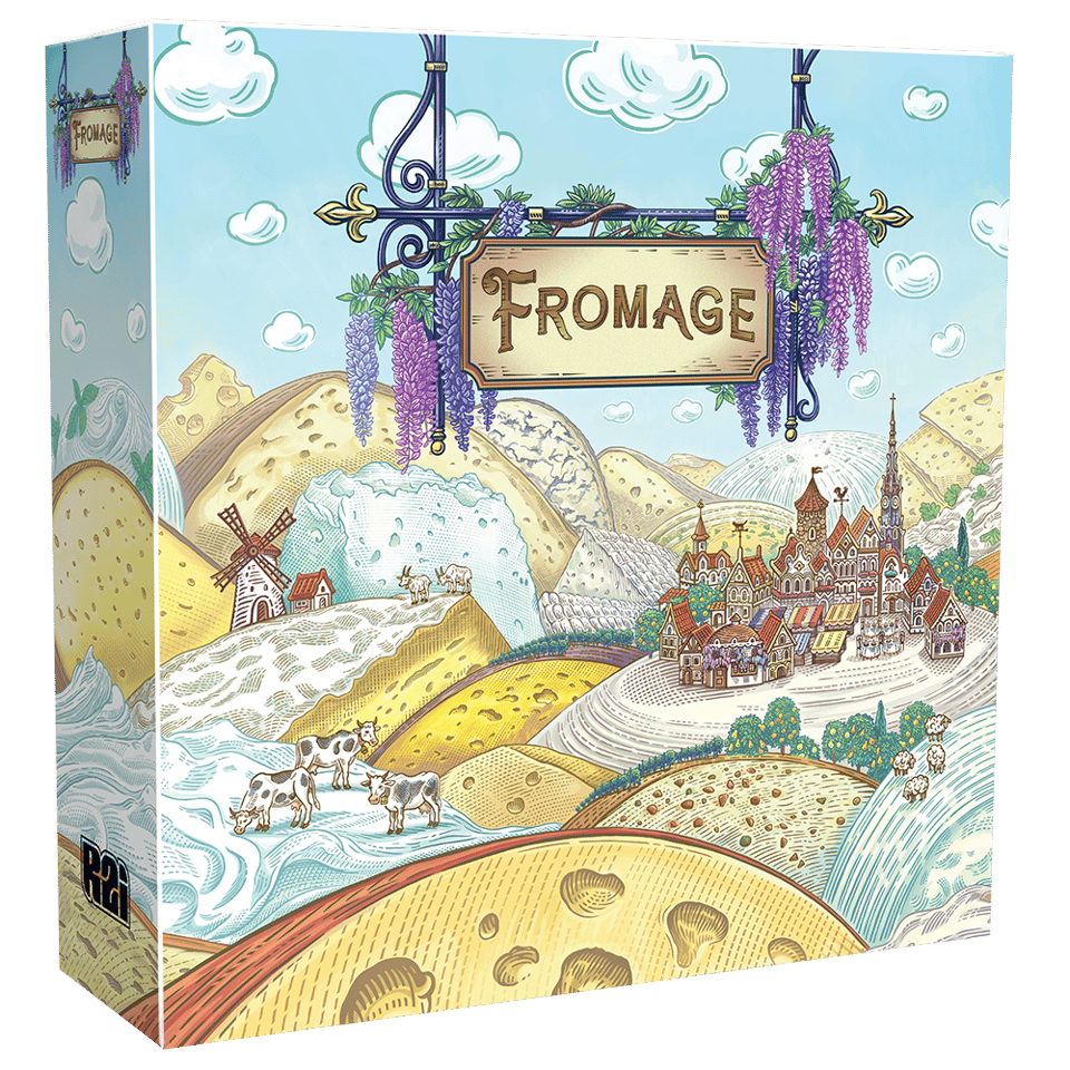 Fromage board game box art