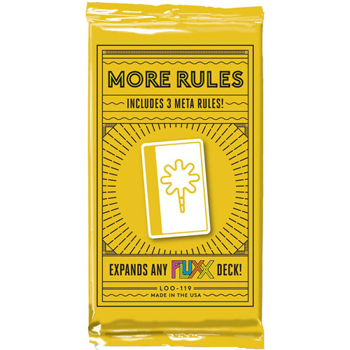 Fluxx: More Rules Expansion Pack box art
