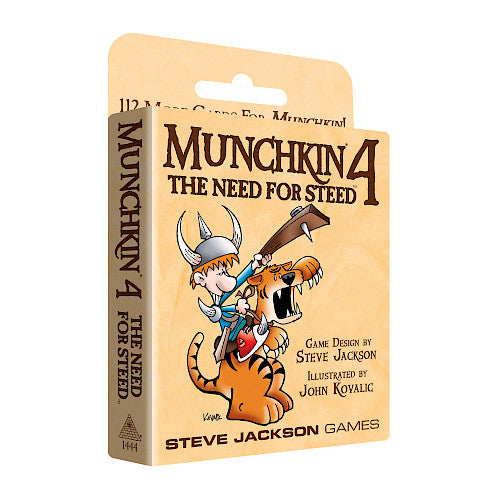 Munchkin 4: The Need for Steed box art