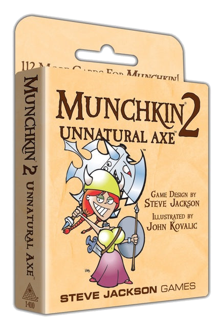 Munchkin 2: Unnatural Axe box cover