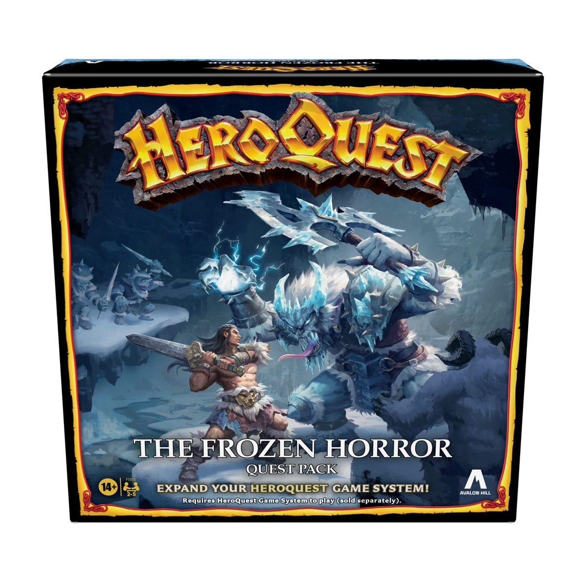 HeroQuest: The Frozen Horror Quest Pack box art