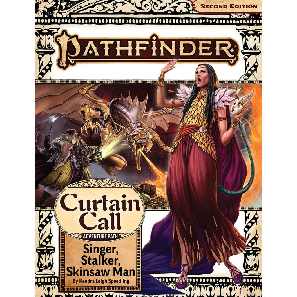 Pathfinder Adventure Path: Curtain Call Part 2 - Singer, Stalker, Skinsaw Man cover