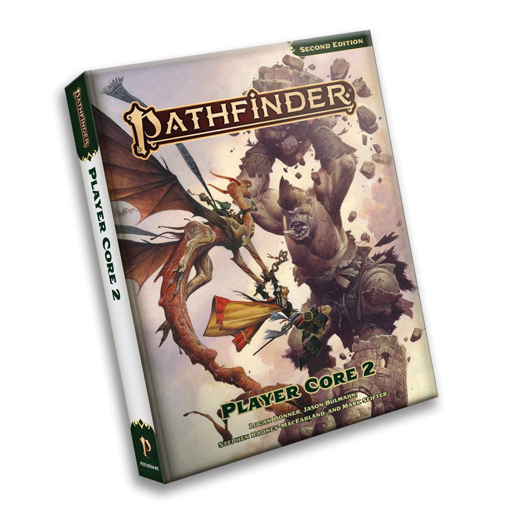Pathfinder RPG: Player Core 2 hardcover cover