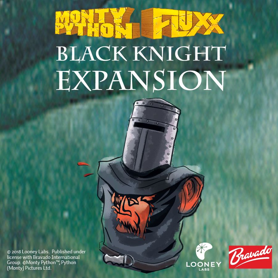 Monty Python Fluxx: Black Knight Expansion Pack box art