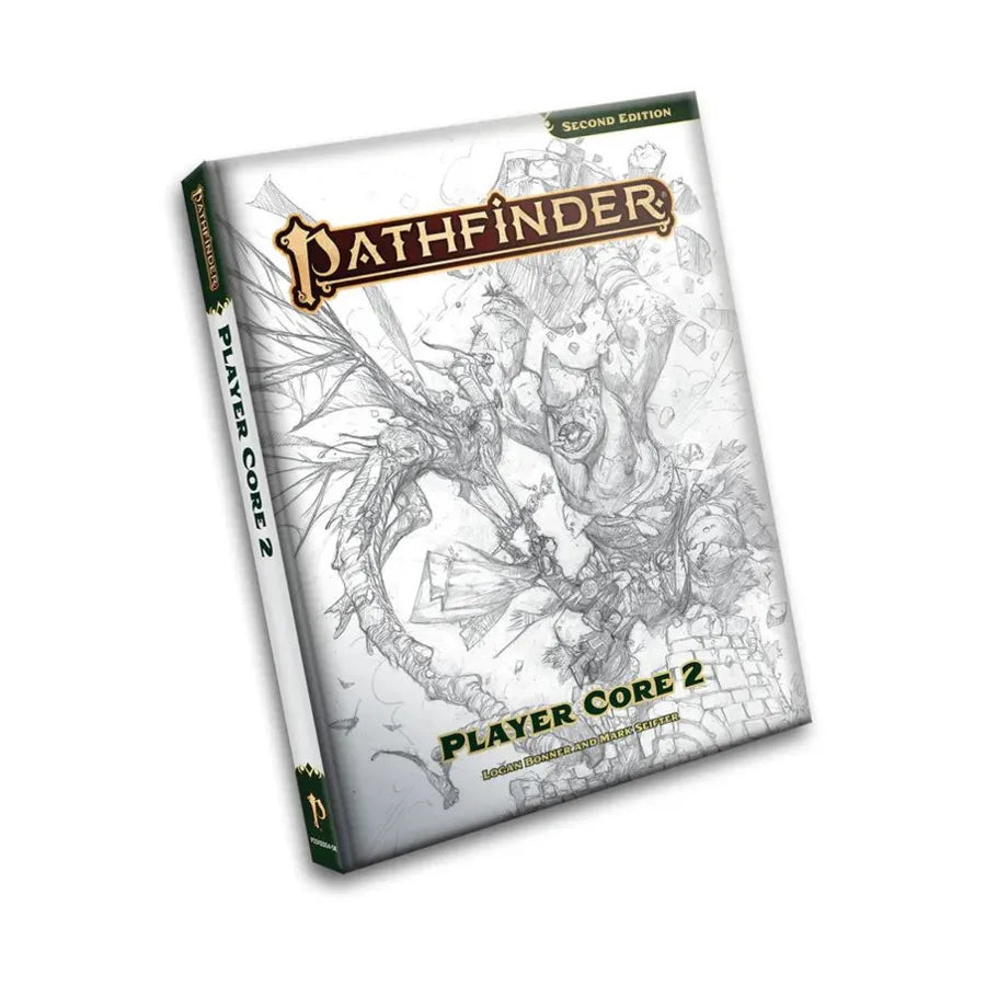 Pathfinder Player Core 2 Sketch Cover Edition hardcover