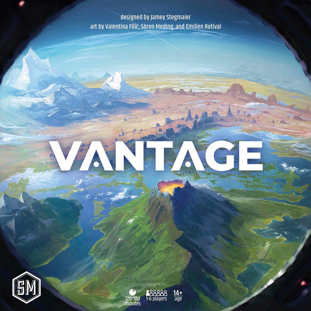 Vantage board game box art