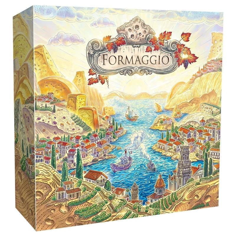 Formaggio board game box