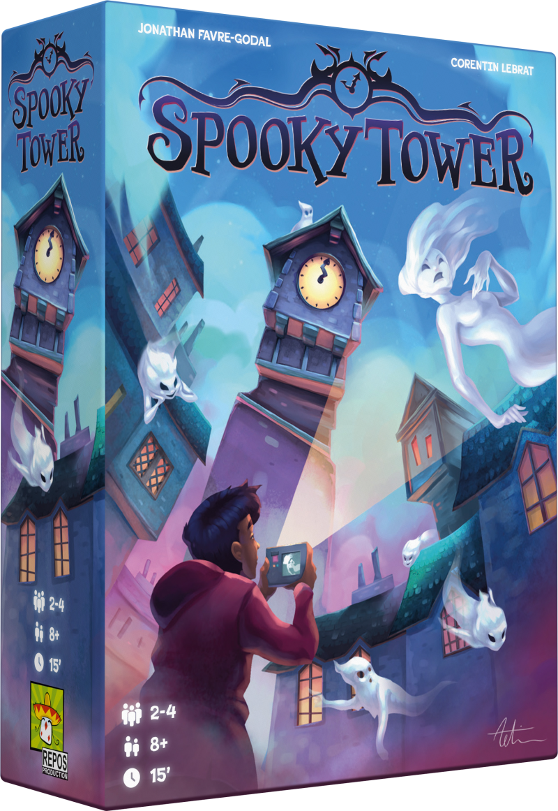 Spooky Tower board game box